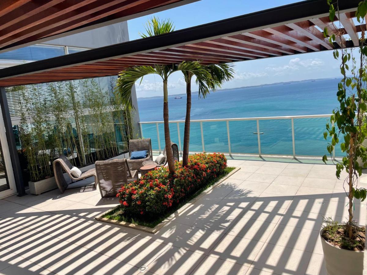 Апартаменты Cloc Marina Vista Mar P/ A Baia De Todos Os Santos Сальвадор Экстерьер фото