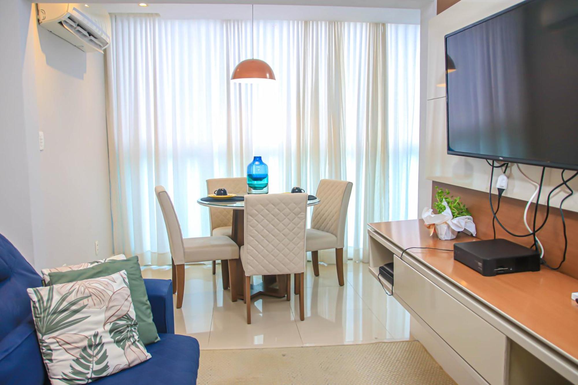 Апартаменты Cloc Marina Vista Mar P/ A Baia De Todos Os Santos Сальвадор Экстерьер фото