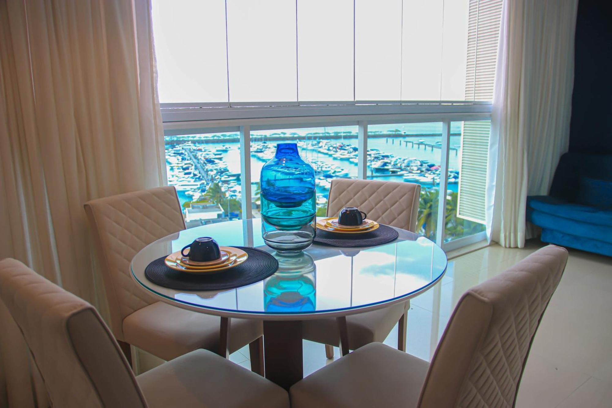 Апартаменты Cloc Marina Vista Mar P/ A Baia De Todos Os Santos Сальвадор Экстерьер фото