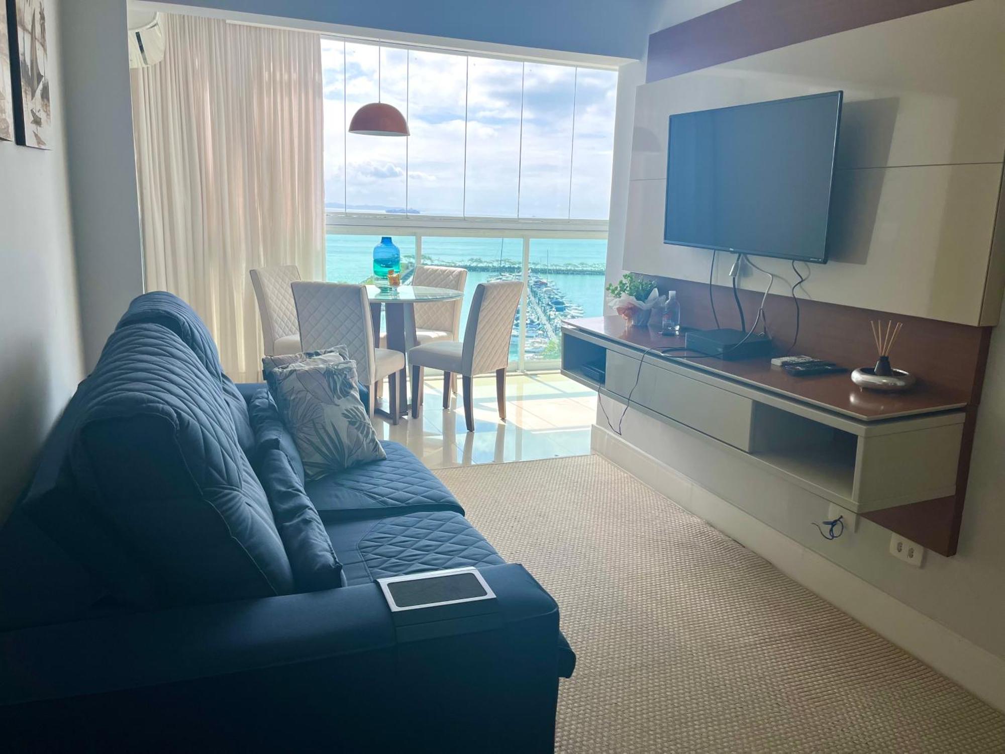 Апартаменты Cloc Marina Vista Mar P/ A Baia De Todos Os Santos Сальвадор Экстерьер фото