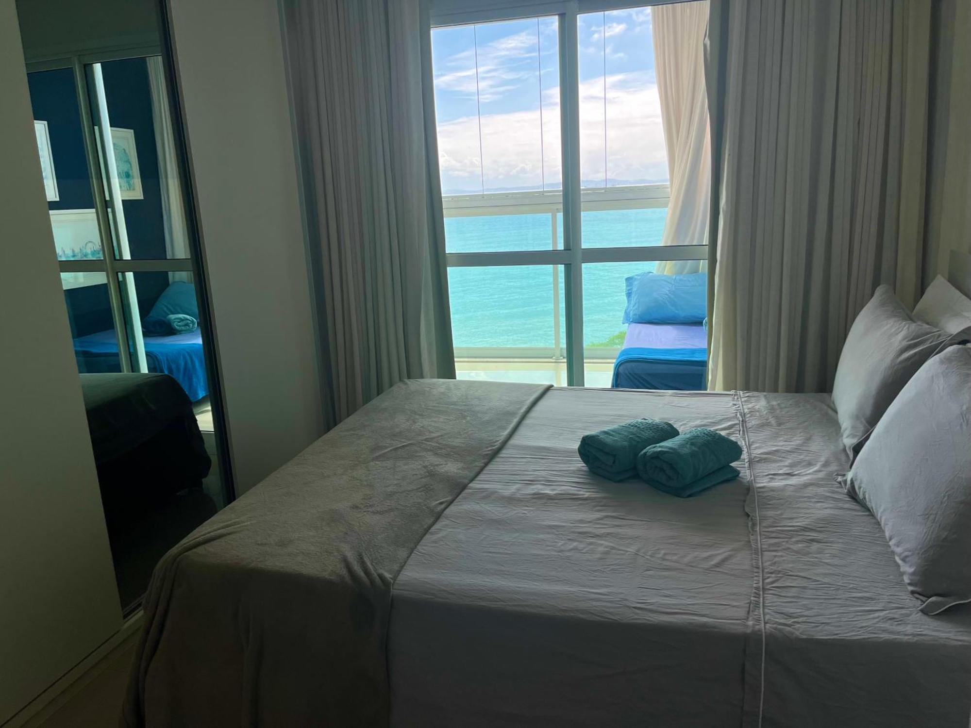 Апартаменты Cloc Marina Vista Mar P/ A Baia De Todos Os Santos Сальвадор Экстерьер фото